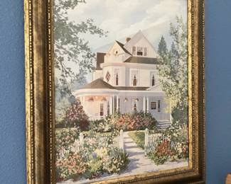 Framed Print "Victorian Splendor" by Jacqueline Penney