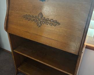 Early 1900s Oak Secretary Desk