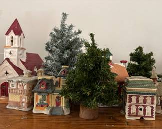 Christmas Village Buildings