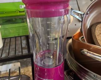 Hamilton Beach Pink Personal Blender