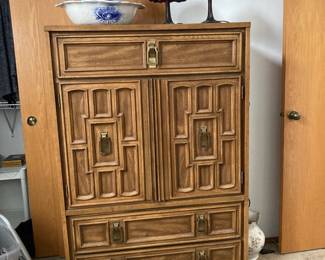 Mid-Century Spanish Revival Gentleman's Chest