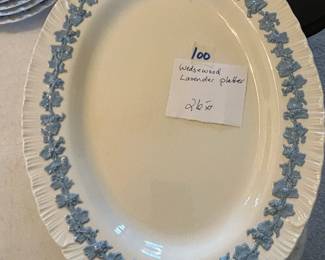 #100	Wedgewood Lavender Platter	 $26.00 