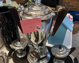 #160	Means Best Coffee Perculator (as is missing internal parts)	 $40.00 