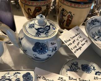 #167	Blue Danube Tea Pot	 $30.00 