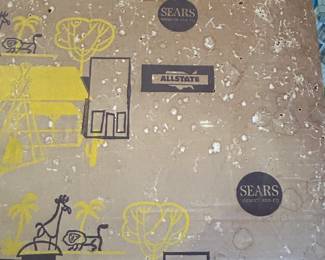 #114	Sears All-State Metal Doll House (as is unknown if complete)	 $30.00 