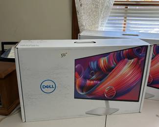 #65	Dell 24" Monitor - appear unused in Box 	 $50.00  #66	Dell 24" Monitor - appear unused in Box 	 $50.00 