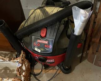 #126	Craftsman 5 HP Shop Vac	 $40.00 