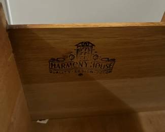 #124	Harmony House Mid-Century Chest of 4 drawers - 32x17x42 	 $75.00 