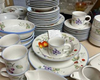 #193	Savoir Vivre Set of Mixed China	 $60.00 