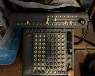 #171	Antique Adding Machine 	 $20.00 