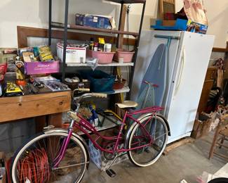 #146	Imperial Pink Vintage Bicycle	 $50.00 			