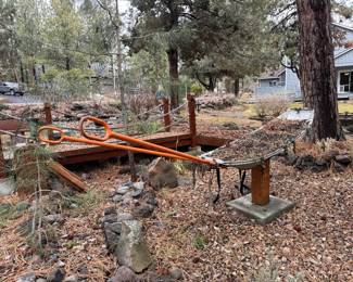 Vintage Rescue Sled from Mt Bachelor