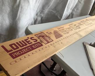 Lowe's display stick
