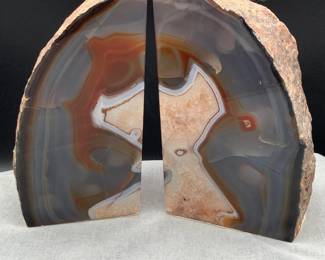 Geode bookends