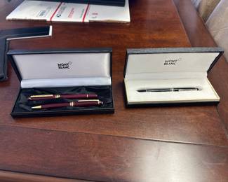 002 Mont Blanc Pens