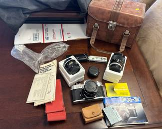0028 Yashica FX2 35mm Camera with Extras 