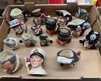 0023 Royal Doulton Toby Mugs