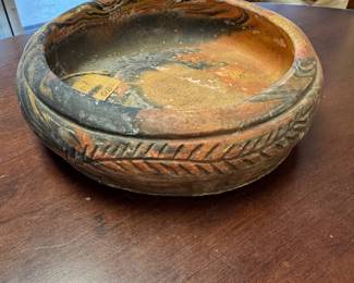 Comanche Pottery made in Texas Unique Planter