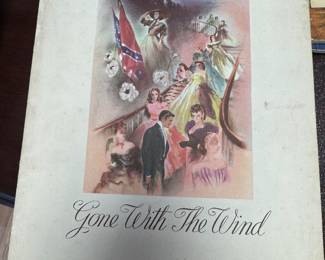 Gone with the wind 1939 booklet sold in the theater 