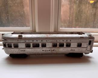 Lionel 2423 Hillside Observation Passenger Car.