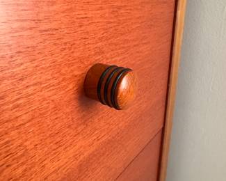 Bookshelf with Three Drawers. Measures 32" W x 75" H. Photo 2 of 2.