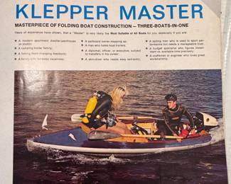 Klepper Master Three-In-One Boat. Boat Is On-Site For Viewing. Catalog Photos For Ease Of Viewing. Photo 1 of 2. 