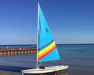 Barnett Sailboat & Trailer.