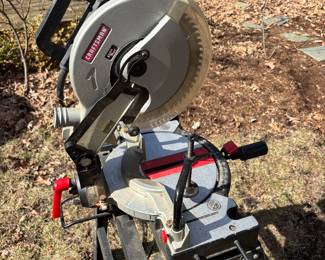 Chop Saw on Stand. Photo. 2 of 2. 