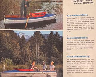 Klepper Master Three-In-One Boat. Boat Is On-Site For Viewing. Catalog Photos For Ease Of Viewing. Photo 2 of 2.