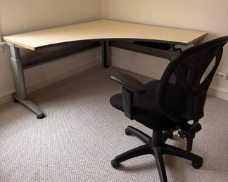 Corner Desk & Desk Chair. Photo 1 of 2.