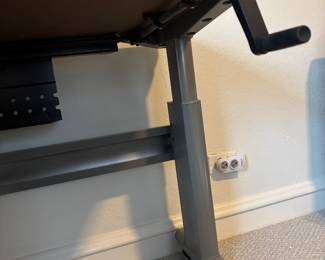 Vintage Steelcase L-Shape Adjustable Height Corner Desk & Desk Chair. Photo 2 of 5. 