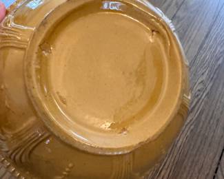 Yellow Ware Bowl Photo 3 of 3.