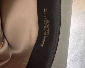 Leather Cowboy Hat. Photo 2 of 2.