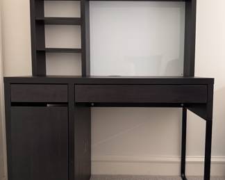 IKEA MICKE Desk & Desk Topper and Office Chair. Desk Measures 41" W x 20" D. Photo 2 of 2.