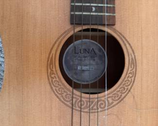 Luna Acoustic Guitar. Photo 2 of 2.