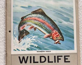 1944 Wildlife Conservation Stamp Album Complete with Stamps.