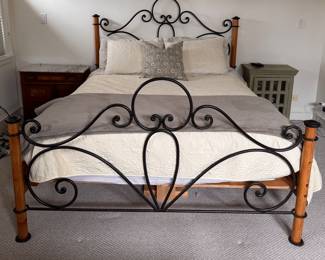 Eddie Bauer Iron & Pine Queen Bed Frame.