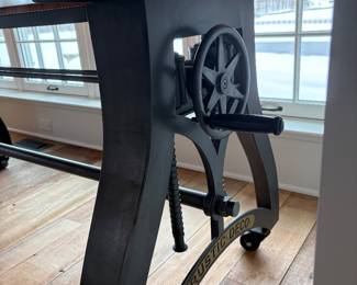 Side Detail of RUSTIC DECO  Table