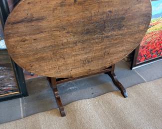 Antique Tilt Top Table