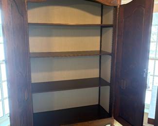 Interior of Antique Armoire