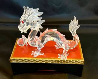 SWAROVSKI 1997 FABULOUS CREATURES The Dragon Figurine