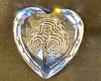 SWAROVSKI Crystal heart 