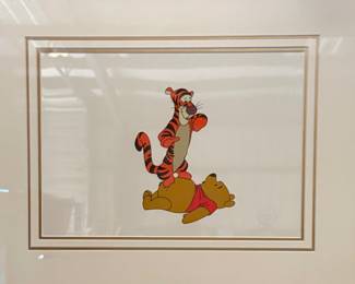 Disney Limited Ed Sericel- Tigger Tackle