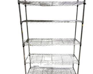 Steel Wire Bakery Shelving Stationary No Wheels