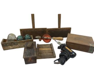 Primitive Wool Cards Hand Drills & More