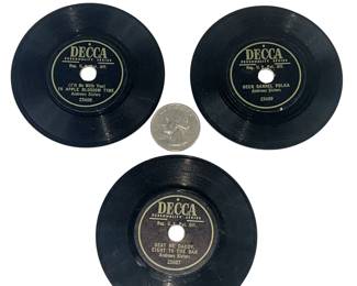 Vintage DECCA Records Mini LPs for Jukeboxes The Andrew Sisters WWII