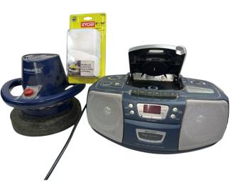 Boombox Car Polisher Buffer Waxer & Gauze Pads