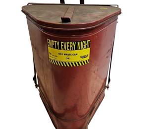 Eagle 14 Gallon 914FL Flammable Rag Disposal Can Shop Garage Industrial