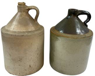 Salt Glaze Jugs Crocks Primitive