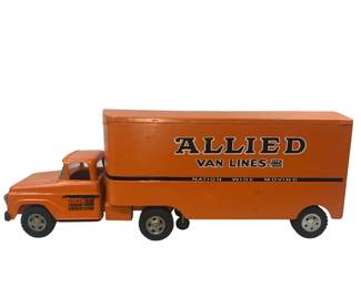 Vintage Tonka Pressed Steel Allied Van Lines Moving Toy Truck
